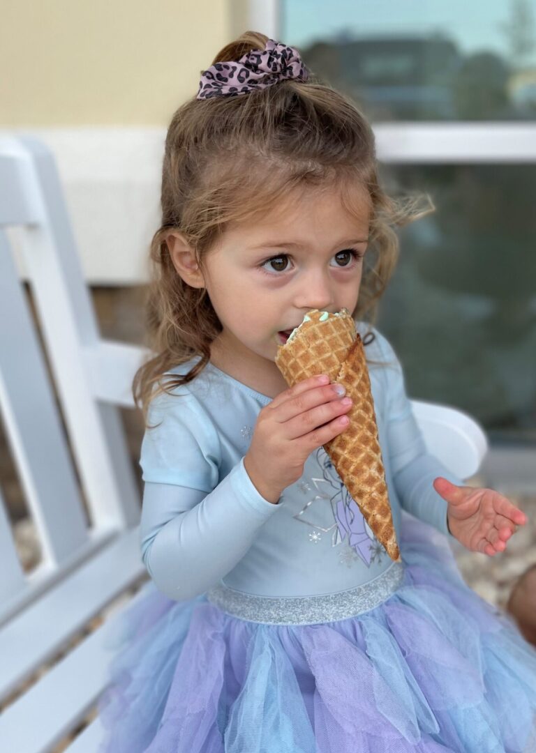 Little girl in fairy dress